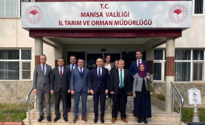 Aslay’dan İl Tarım ve Orman Müdürlüğüne Ziyaret