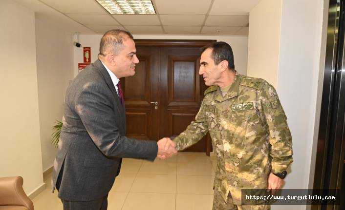 Genel Müdür Burak Aslay, Tugay Komutanını Ağırladı