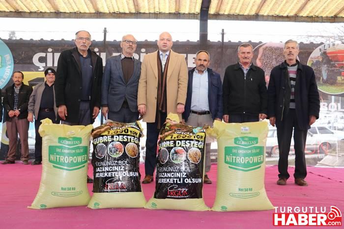 Gördes’te 621 Üreticiye 130 Ton Gübre
