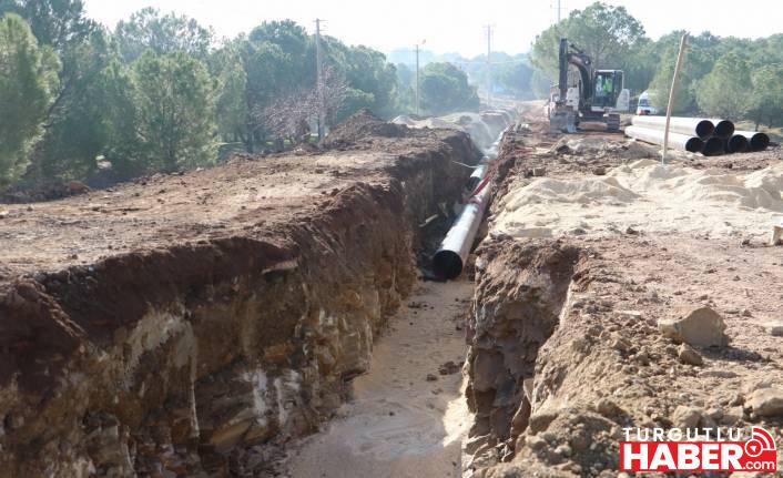Kula Merkeze Yeterli Su Temini İçin Yoğun Mesai