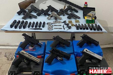 Manisa'da Kaçak Silah İmalatı Yapan İşyerine Baskı