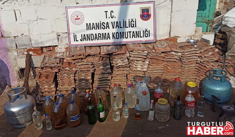 Salihli'de Kaçak Alkol Operasyonu