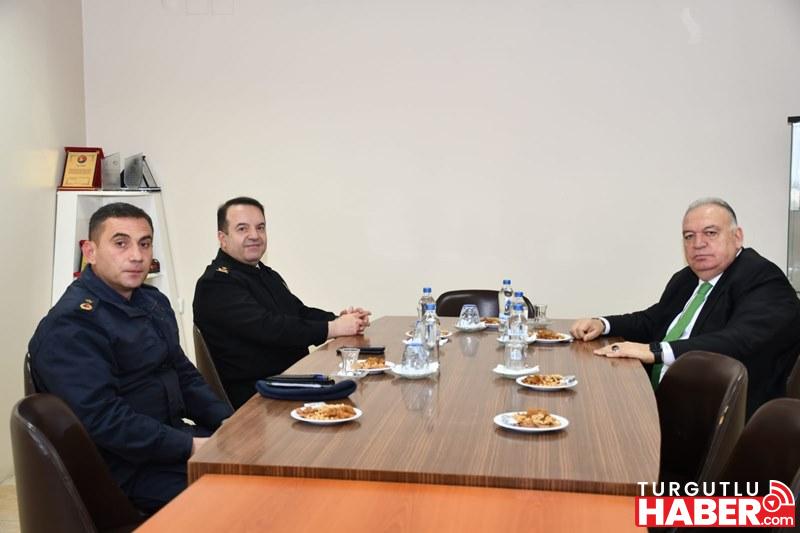 Tuğgeneral Zafer Tombul'dan, Başkan Aydın'a İadei Ziyaret