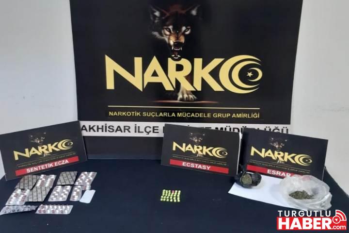 Akhisar'da 1 kişi uyuşturucu ticaretinden gözaltına alındı