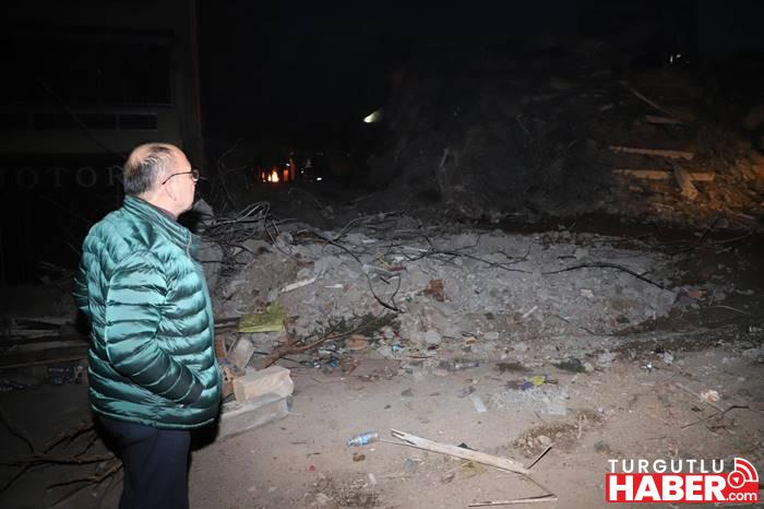 Başkan Çetin Akın Deprem Bölgesinde