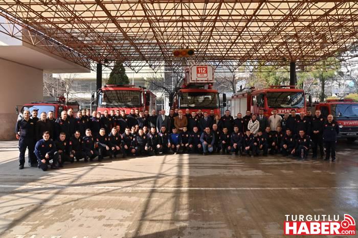 Başkan Ergün, Afet Bölgesinden Dönen İtfaiye Ekipleriyle Bir Araya Geldi