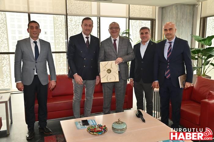 Başkan Ergün, MUOSB Yönetimini Ağırladı