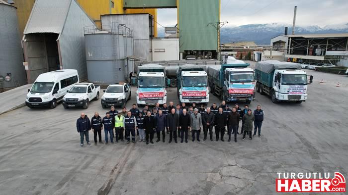 Deprem Bölgesine Büyükşehir'den Yem Desteği