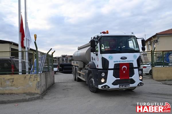 Deprem Bölgesine Yeni Araçlarla Destek Veriliyor