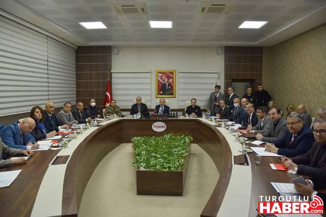 Manisa'dan Deprem Bölgesine Gidecek Yardımlar ve Ekiplere İlişkin Toplantı Yapıldı