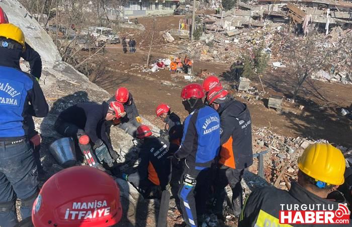 Manisa Büyükşehir İtfaiyesi Adıyaman’da