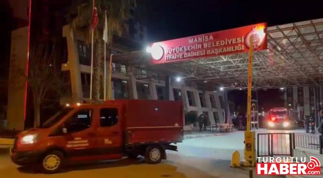 Manisa Büyükşehir İtfaiyesi Afet Bölgesine Hareket Etti