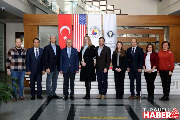 MANİSA TSO ABD HEYETİNİ AĞIRLADI