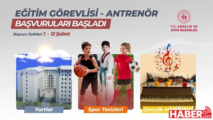 MANİSA'DA GSB EĞİTİM GÖREVLİLERİ BAŞVURULARI BAŞLADI
