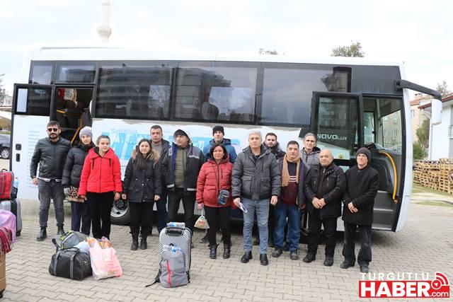 Manisa’dan Deprem Bölgesine Destekler Devam Ediyor