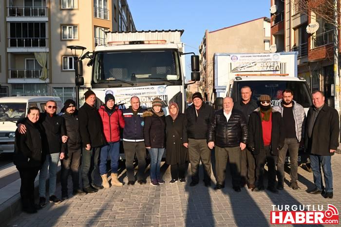 Manisa'dan Temel İhtiyaçlara Yönelik Yardımlar Yola Çıktı