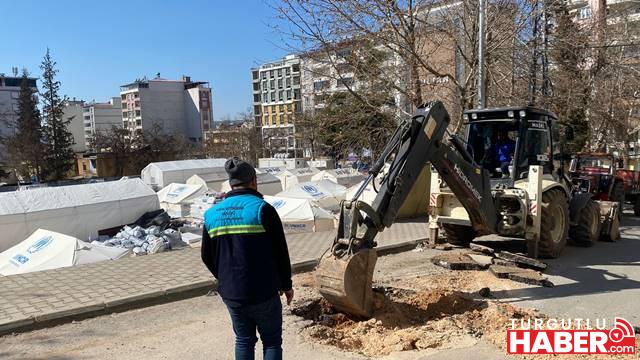 MASKİ, Pazarcık’ta Altyapı Çalışmalarına Devam Ediyor