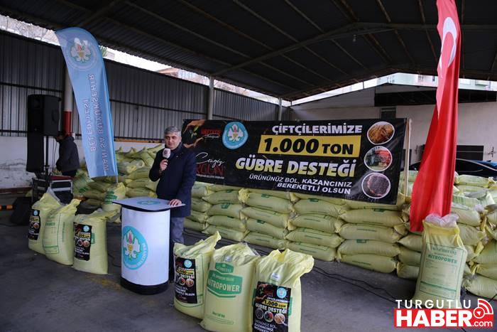 Soma ve Kırkağaç’ta Üreticiye Gübre Desteği