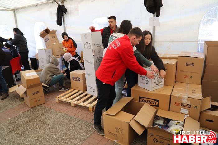 Turgutlu Belediyesi Depremzedeler İçin Seferber