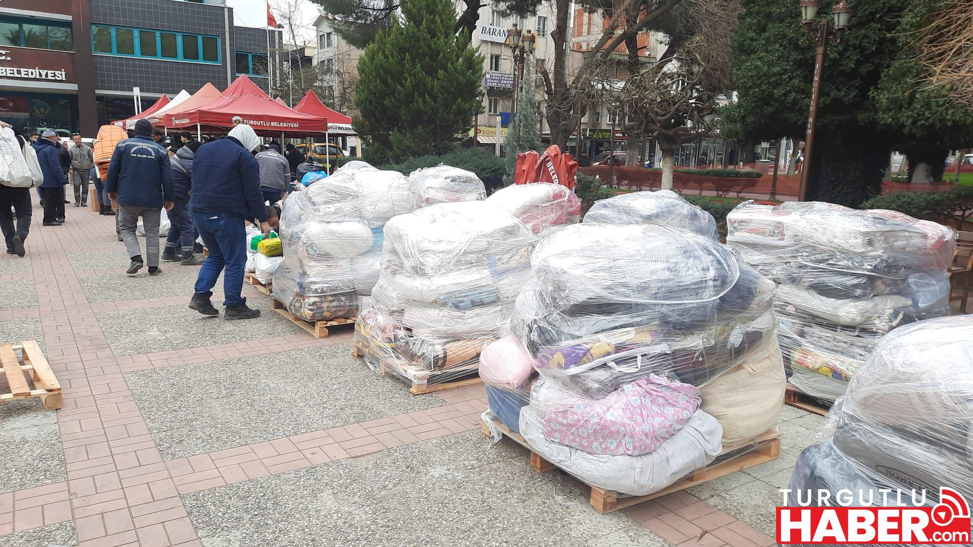 Turgutlu'dan deprem bölgesine yardım seferberliği