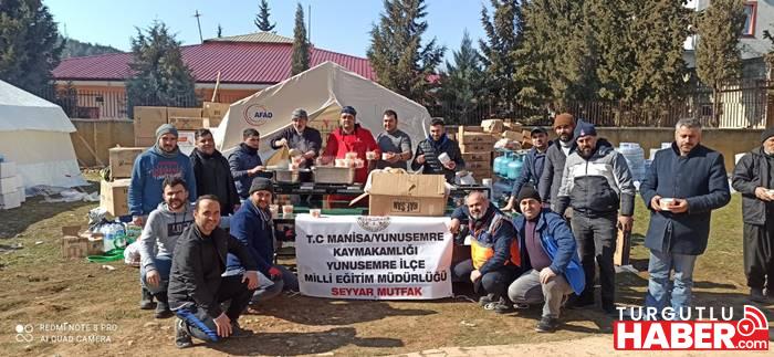 YUNUSEMRE İLÇE MİLLİ EĞİTİM MÜDÜRLÜĞÜNDEN YARDIM SEFERBERLİĞİ