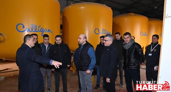 Aslay, Manisa’nın Kalbi Akpınar İçme Suyu Tesisini İnceledi