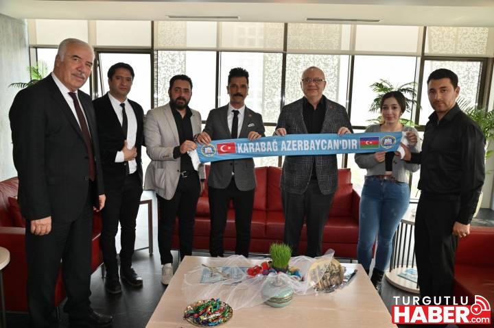 Azerbaycan Derneğinden Başkan Ergün’e Nevruz Ziyareti