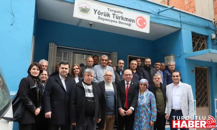 Başkan Çetin Akın, Turgutlu’daki Hemşehri Dernekleriyle Dayanışmayı Büyütüyor