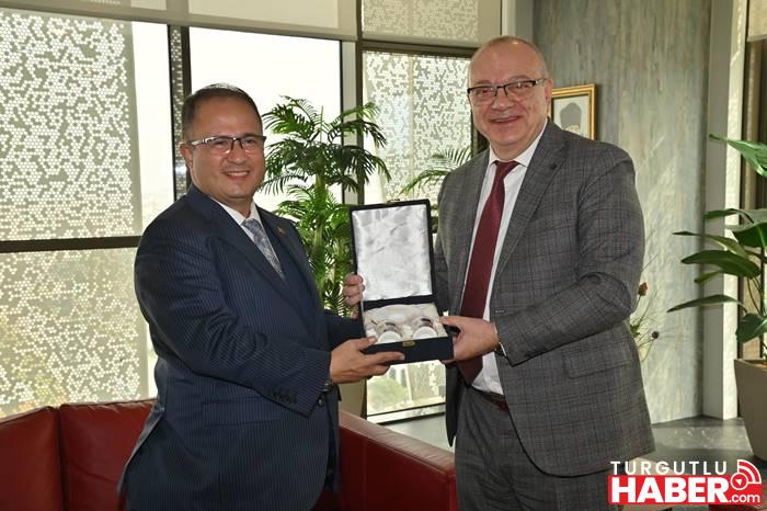 Başkan Ergün, Uslusoy’u Ağırladı