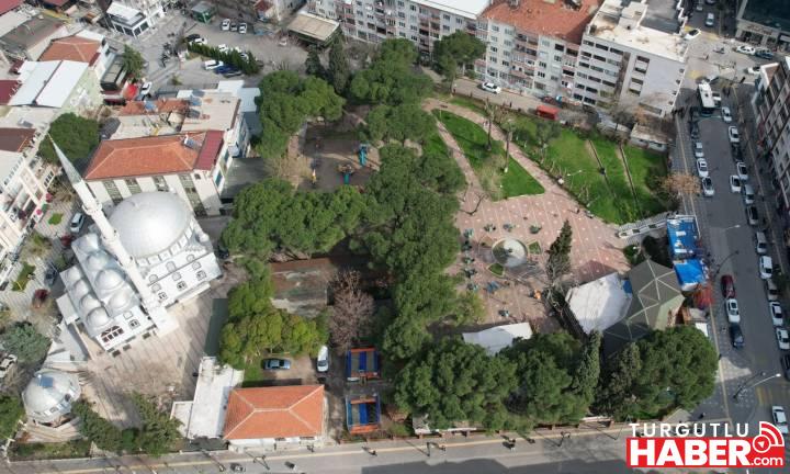 Büyükşehir, Soma’da 13 Eylül Parkı’nı Yeniliyor