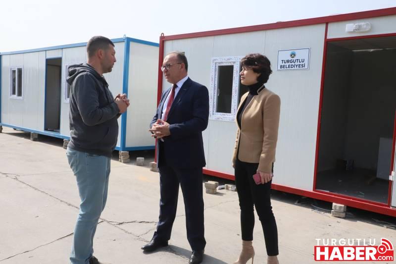 Deprem Bölgesine Kurulacak Olan “Turgutlu Sokağı” Çalışmaları Devam Ediyor