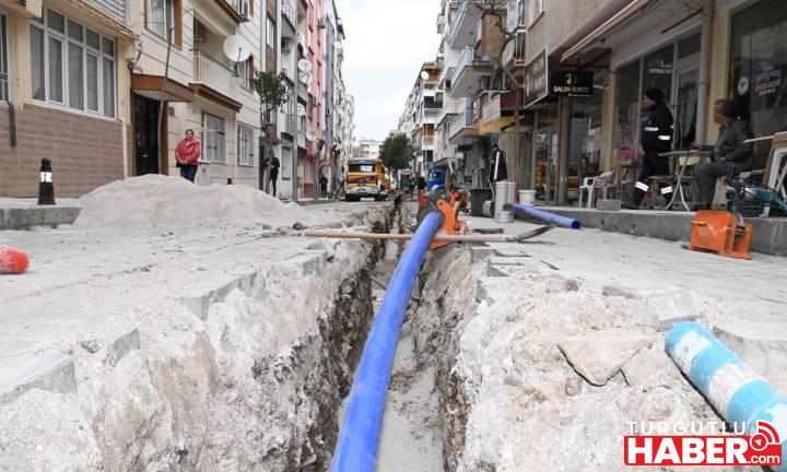 Erler ve Alçıtepe Caddelerindeki Altyapı Hamlesi Sürüyor