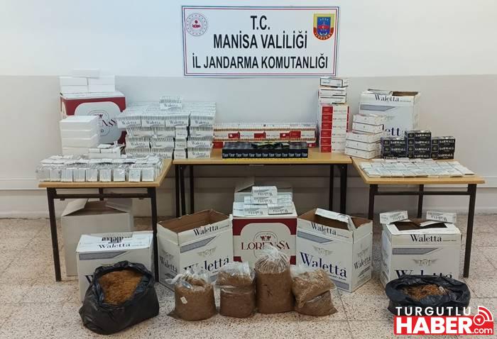 Köprübaşı'nda kaçak tütün operasyonu