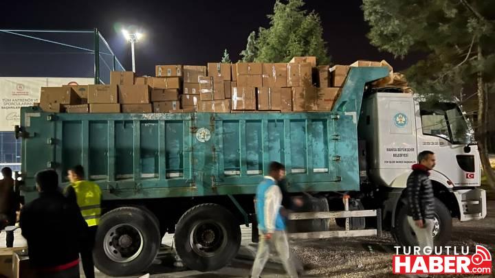 Manisa Büyükşehir’den Yayladağı ve Altınözü’ne Erzak Desteği