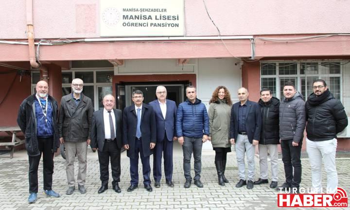 MANİSA LİSESİ'NDEN BAŞKAN ÇELİK'E HİZMET TEŞEKKÜRÜ