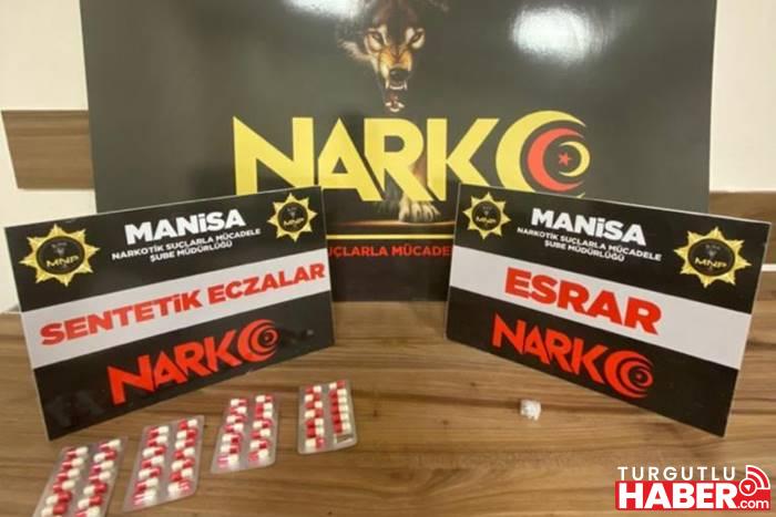 Manisa'da 1 kişi uyuşturucu ticaretinden tutuklandı