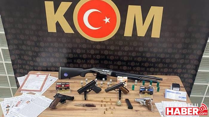 Manisa'da suç örgütü operasyonu 6 kişi tutuklandı