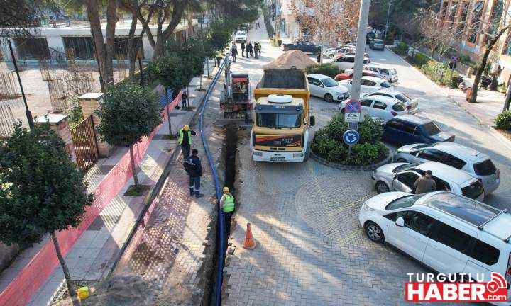 Prestij Caddelerde Altyapı Hamlesi Sürüyor
