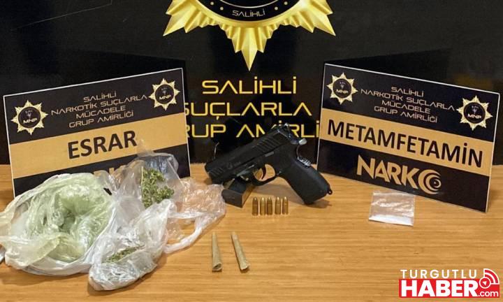 Salihli'de uyuşturucu operasyonu 1 gözaltı
