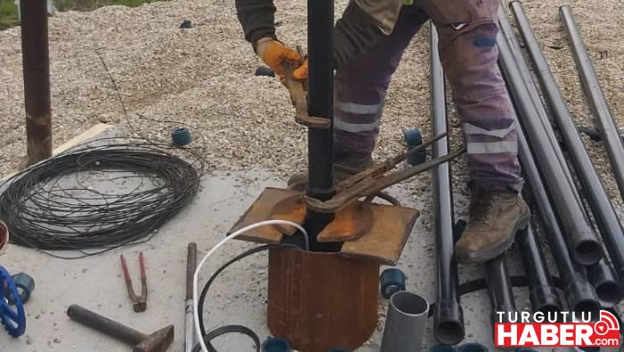 Salihli’de Yeni Sondaj Kuyusu Faaliyete Alındı