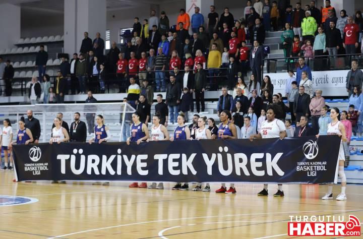 Turgutlu Belediyesi Kadın Basketbol Takımı Milli Basketbolcuyu Unutmadı