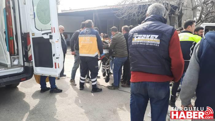 Turgutlu'da Motosiklet Kazası; 1 Yaralı