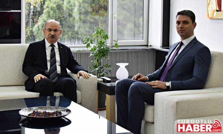 Vali Karadeniz, Saruhanlı Kaymakamı Acar’ı Ziyaret Etti