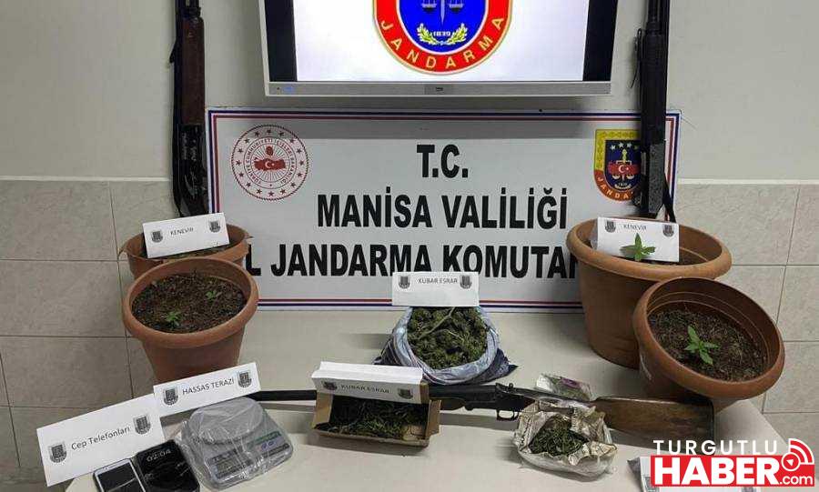 Akhisar'da 1 kilo 480 gram uyuşturucu ele geçirildi