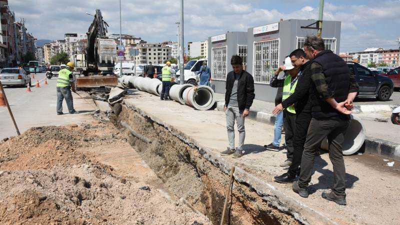 Avni Gemicioğlu Caddesinin 2. Etap Çalışmaları Başladı
