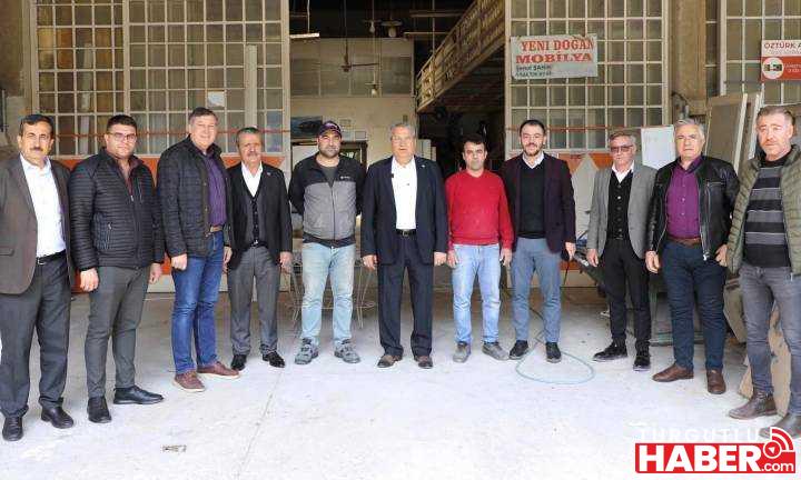 BAŞKAN ÇERÇİ KÜÇÜK SANAYİ SİTESİNDE ESNAFLA BULUŞTU