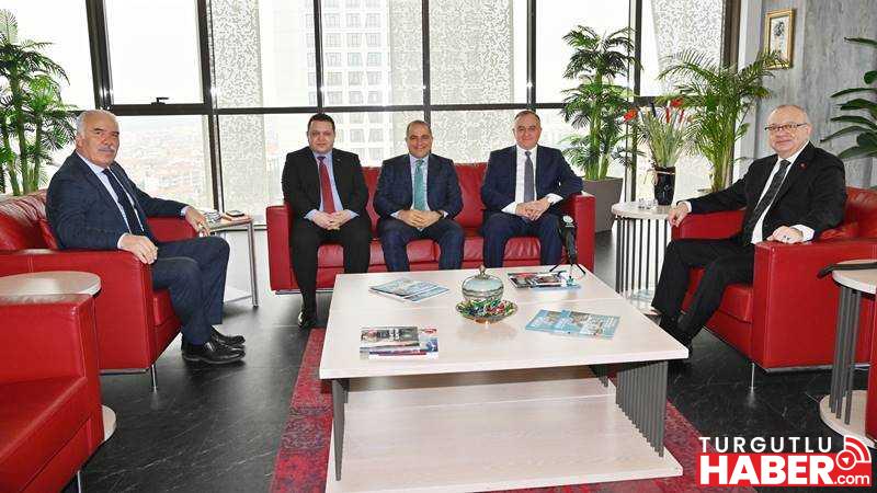 Başkan Ergün, Akçay, Uçak ve Tosuner’i Ağırladı