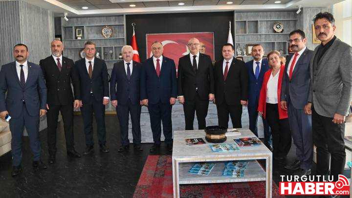 Başkan Ergün, MHP Manisa Milletvekili Adaylarını Ağırladı