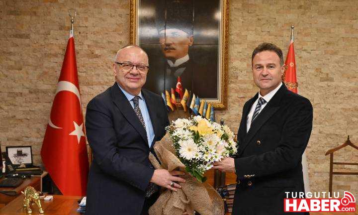 Başkan Ergün’den, Emniyet Müdürü Gezer’e Hayırlı Olsun Ziyareti