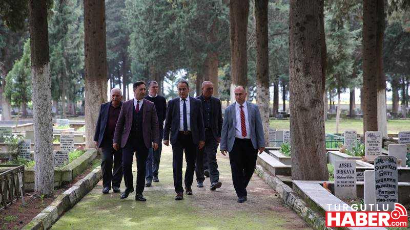 Büyükşehir’den Saruhanlı Mezarlıklarında İnceleme